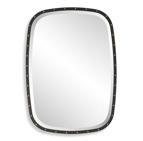 Benedo Industrial Mirror - Black by Uttermost - View 1