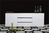 A&X Skyline White Crocodile Lacquer Buffet - VGUNAC636 - 180 - Home Elegance USA - 1