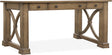 Melange Architectural Writing Desk 60-in Oak Veneer Light Wood - Hooker Furniture - sold by Home Elegance USA