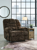 Zero Wall Recliner Movie Man Velvet Chocolate | Ashley - Home Elegance USA