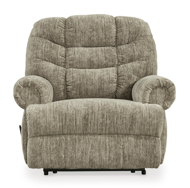 Zero Wall Recliner Movie Man - Taupe Velvet | Ashley - Home Elegance USA