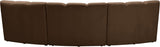 Infinity Modular Sofa In Brown - 638Brown - 3PC | Meridian | Home Elegance USA