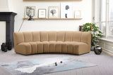 Infinity Modular Sofa In Camel - 638Camel - 3PC | Meridian | Home Elegance USA