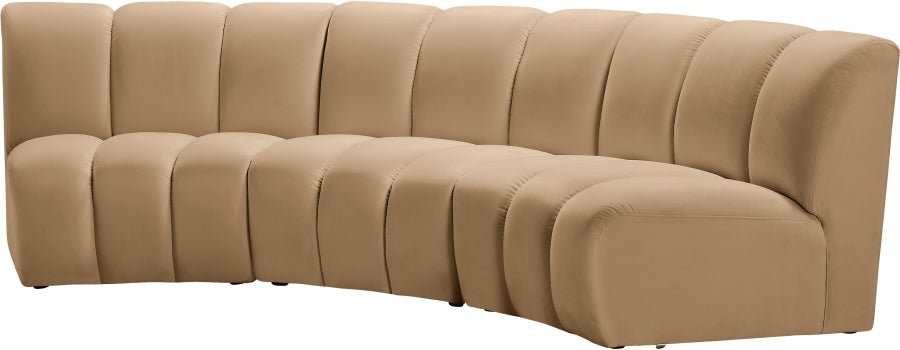 Infinity Modular Sofa In Camel - 638Camel-3PC | Meridian