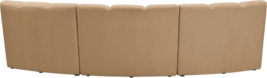 Infinity Modular Sofa In Camel - 638Camel - 3PC | Meridian | Home Elegance USA