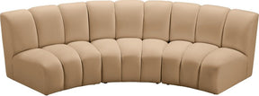 Infinity Modular Sofa In Camel - 638Camel - 3PC | Meridian | Home Elegance USA
