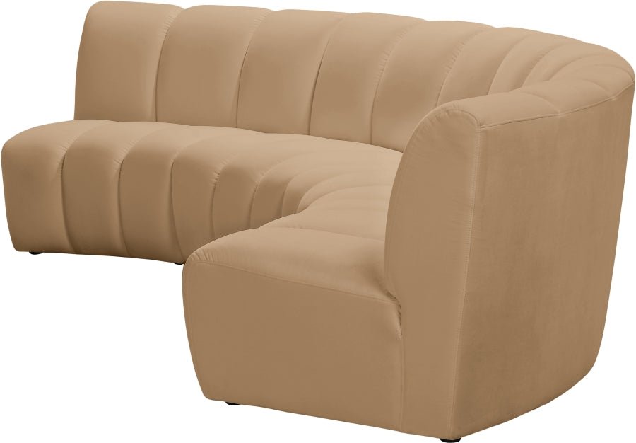 Infinity Modular Sofa In Camel - 638Camel-3PC | Meridian