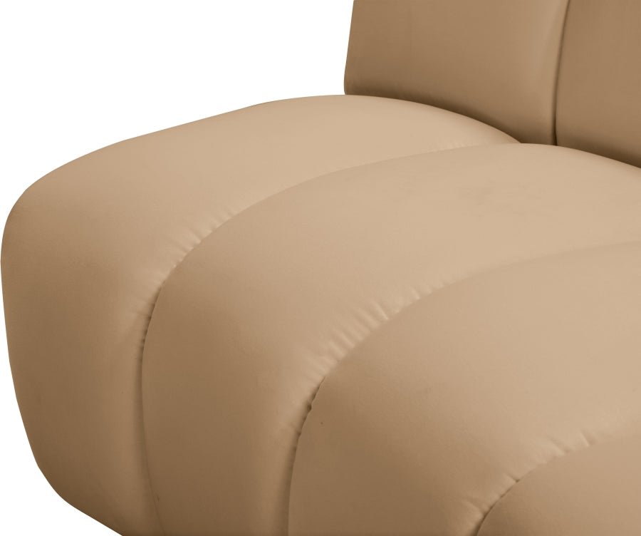 Infinity Modular Sofa In Camel - 638Camel - 3PC | Meridian | Home Elegance USA