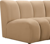 Infinity Modular Sofa In Camel - 638Camel - 3PC | Meridian | Home Elegance USA