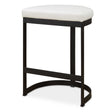 Ivanna Counter Stool - White / Black by Uttermost - View 1