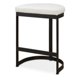 Ivanna Counter Stool - White / Black by Uttermost - View 1