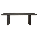 Kirin Reclaimed Fir Dining Table - Black by Uttermost - View 1