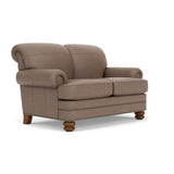 Bay Bridge Leather Loveseat, Nailhead Trim | Flexsteel