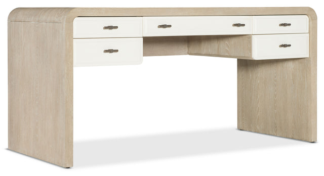 Writing Desk - Light Brown / White by Hooker Furniture - View 1
