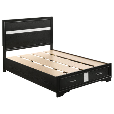Annie Black 4-piece Full Bedroom Set - sold by Home Elegance USA