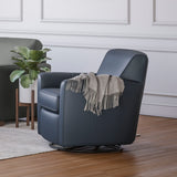 Kingman Leather Swivel Glider | Flexsteel