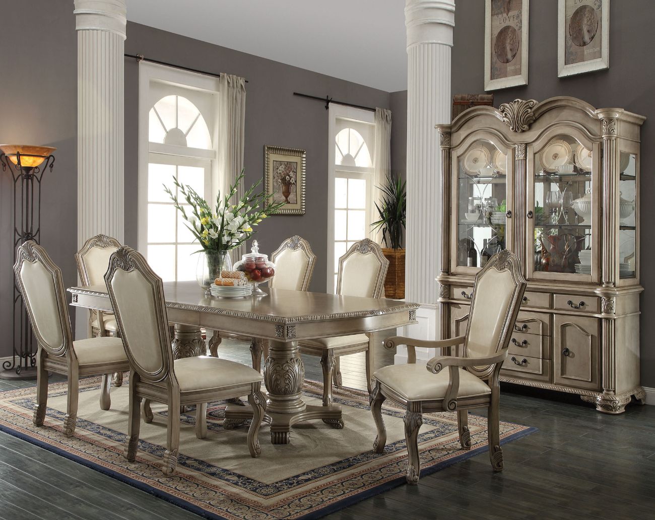 ACME Furniture Chateau de Ville Pedestal Dining Table