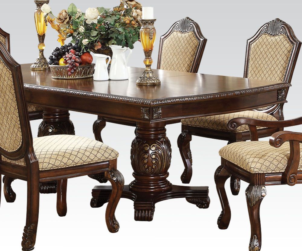 Acme - Chateau De Ville Dining Table 64075A Espresso Finish