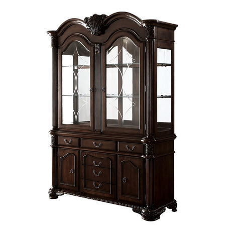 Acme - Chateau De Ville Buffet & Hutch 64079 Espresso Finish