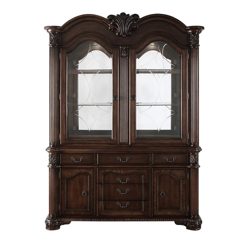 Acme - Chateau De Ville Buffet & Hutch 64079 Espresso Finish