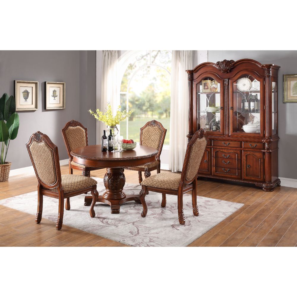 Acme - Chateau De Ville Dining Table 64170A Cherry Finish