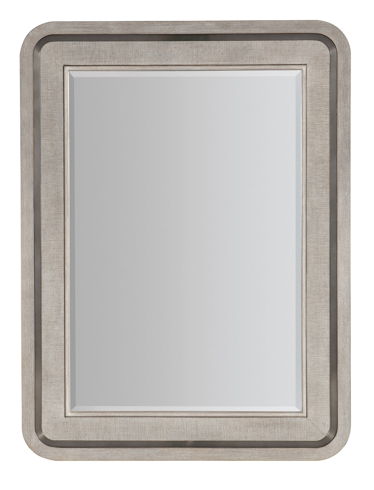 Modern Mood Raffia Landscape Mirror - Beige by Hooker Furniture - View 1