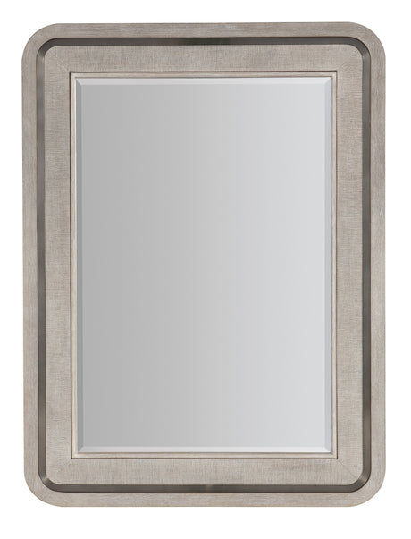 Modern Mood Raffia Landscape Mirror - Beige by Hooker Furniture - View 1