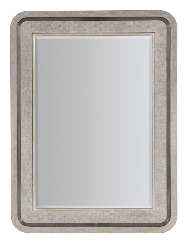 Modern Mood Raffia Landscape Mirror - Beige by Hooker Furniture - View 1