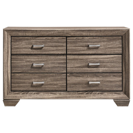 Oatfield Washed Taupe 4-piece Queen Bedroom Set - sold by Home Elegance USA
