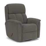 Luna Transitional Fabric Swivel Gliding Recliner | Flexsteel