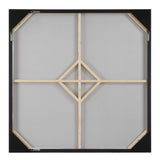 Moon Landing Hand Painted Abstract Art Black / Brown / Gold / Gray / White - Gold / White by Uttermost - View 7