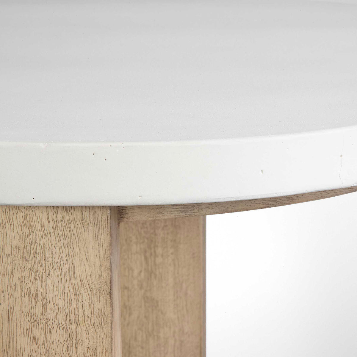 Tatli Stone Top Side Table - Light Brown by Uttermost - View 5