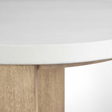 Tatli Stone Top Side Table - Light Brown by Uttermost - View 5