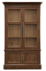 Cashiers Display Cabinet Chestnut - Dark Brown by Hooker Furniture - View 2
