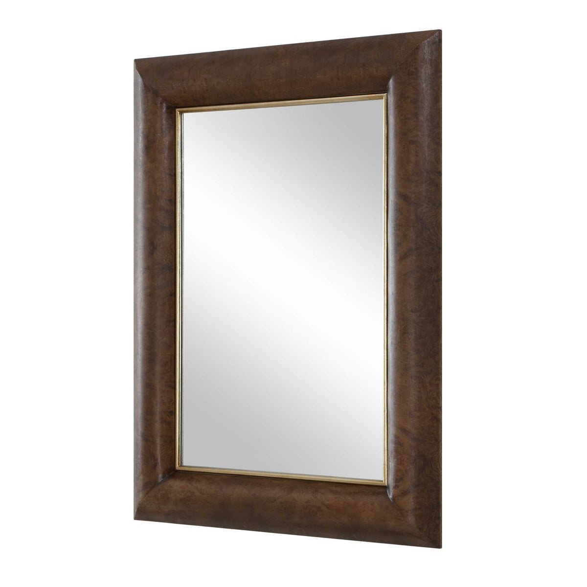 Donovan Wood Mirror Woodtone - Dark Brown by Uttermost - View 4
