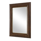 Donovan Wood Mirror Woodtone - Dark Brown by Uttermost - View 4