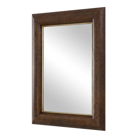 Donovan Wood Mirror Woodtone - Dark Brown by Uttermost - View 4