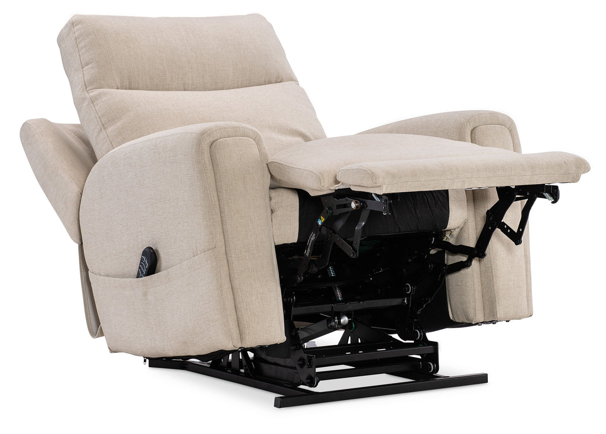 Raze Lift Chair With Power Recline/Headrest/Lumbar/Heat/Massage - Beige by Hooker Furniture - View 10