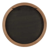 Cleveland Round Burl Wood Mirror Woodtone - Dark Brown by Uttermost - View 6