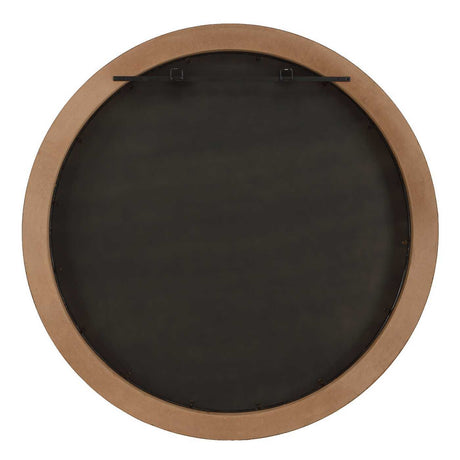 Cleveland Round Burl Wood Mirror Woodtone - Dark Brown by Uttermost - View 6