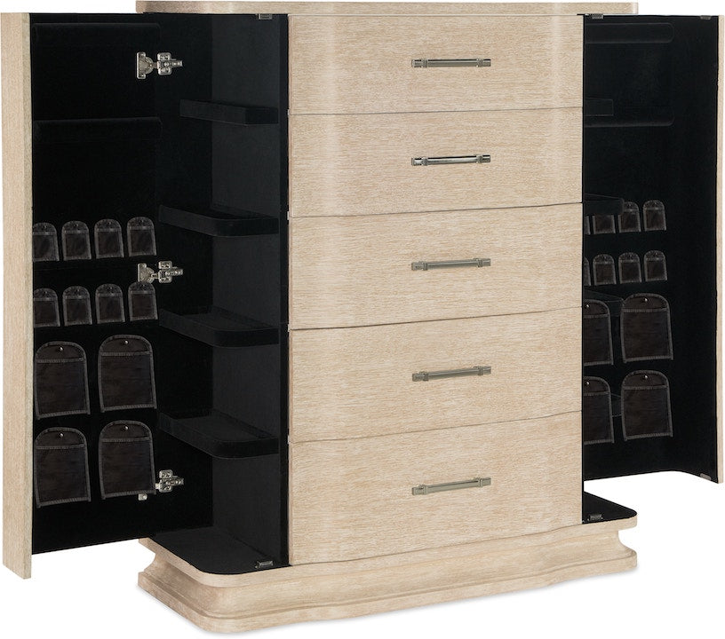 Hooker Furniture Bedroom Nouveau Chic Five Drawer Chest - Home Elegance USA