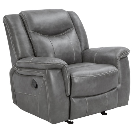 Glider Recliner - Conrad Upholstered Motion Glider Recliner Grey