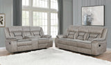 Greer Upholstered Tufted Living Room Set | Coaster | Home Elegance USA