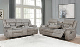 Greer Upholstered Tufted Living Room Set | Coaster | Home Elegance USA