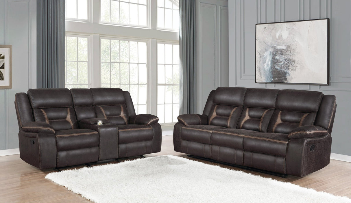 Greer Upholstered Tufted Living Room Set | Coaster | Home Elegance USA