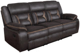 Motion Sofa - Greer Upholstered Tufted Back Motion Sofa