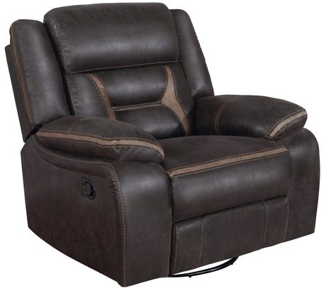 Swivel Glider Recliner - Greer Upholstered Tufted Back Glider Recliner