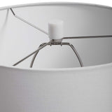 Tanali Modern Table Lamp White & Gray - White / Dark Gray by Uttermost - View 8