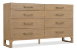 Banyon Bay Eight Drawer Dresser - Light Brown by Hooker Furniture - View 1