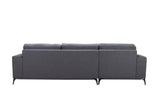 CARLO LAF SECTIONAL - GRAY | Home Elegance USA